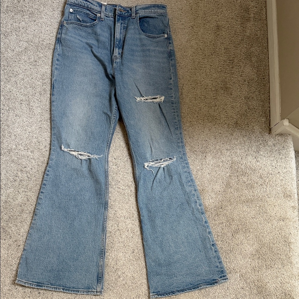 Levi's Classic Blue Flare Jeans
